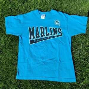 Vintage 1997 Pro player MLB Florida Marlins Shirt